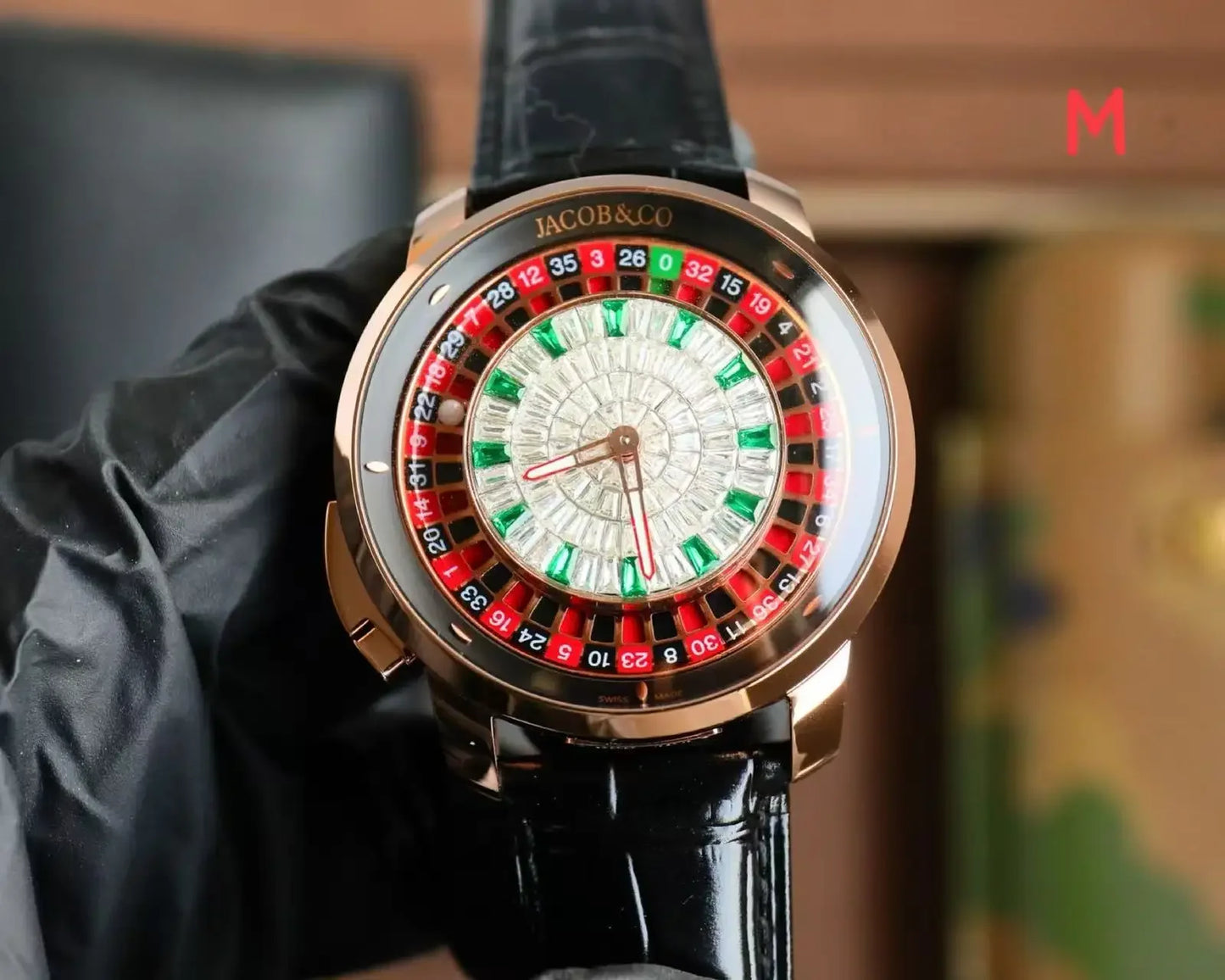 JACO Russian Roulette Watch Limited Edition Mechanical Watch Waterproof High Quality Men's Watch