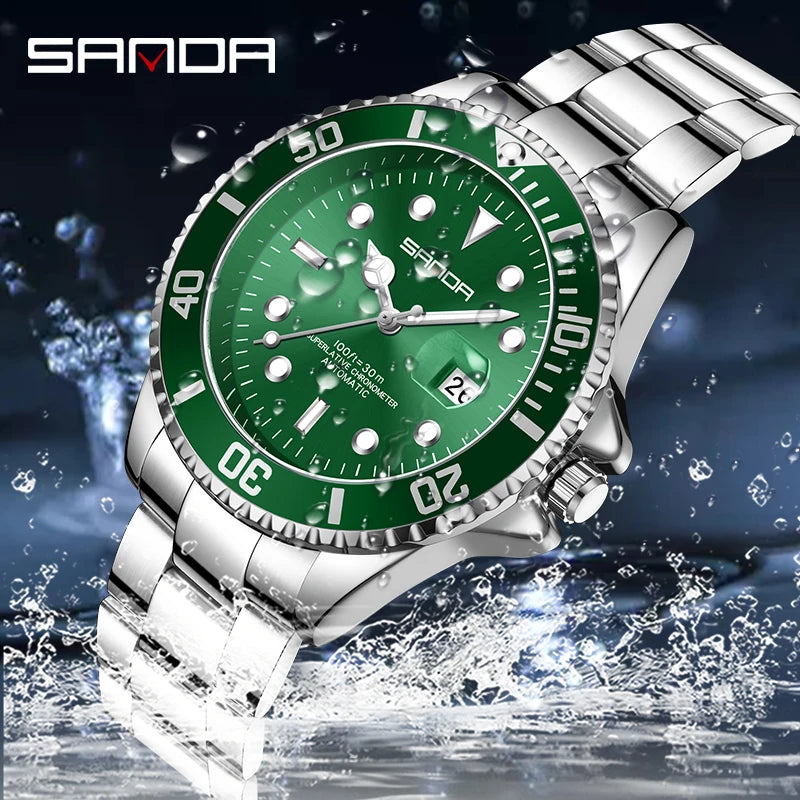 New Luxury Brand Automatic Watches Round Design Waterproof Watch For Men Sport Stylish Mechanical Wristwatches Relogio Masculino