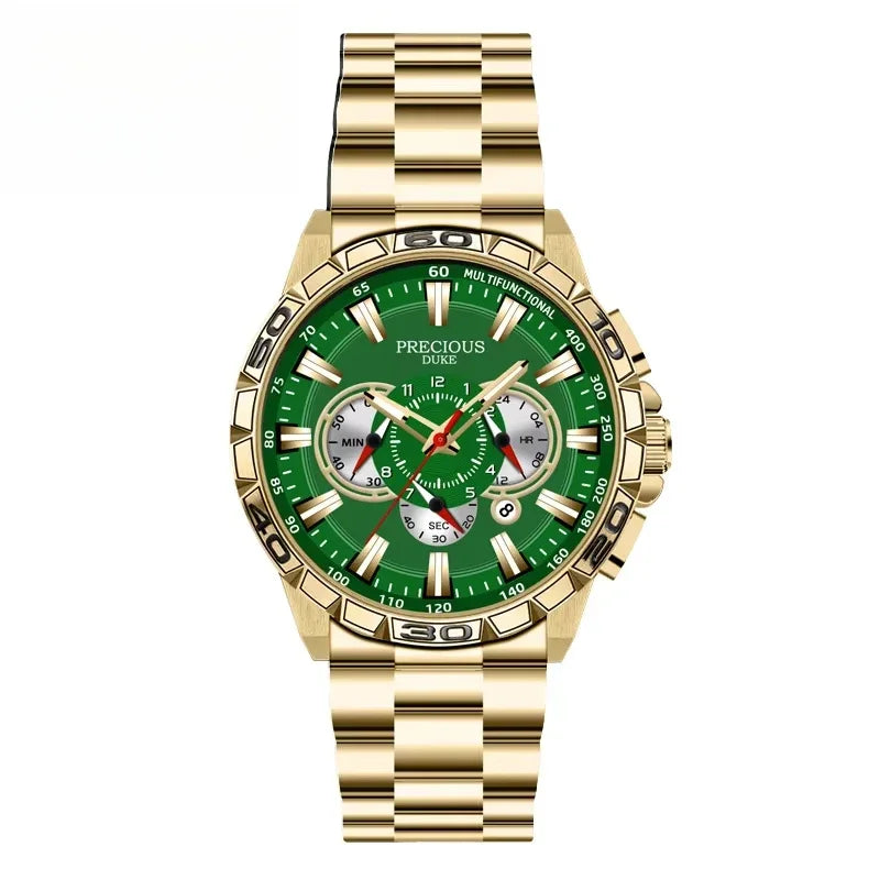 Relogio Masculino Top Business Men's watch Luxury Brand Stainless Steel Wrist Watch Chronograph Army Military Quartz Watches