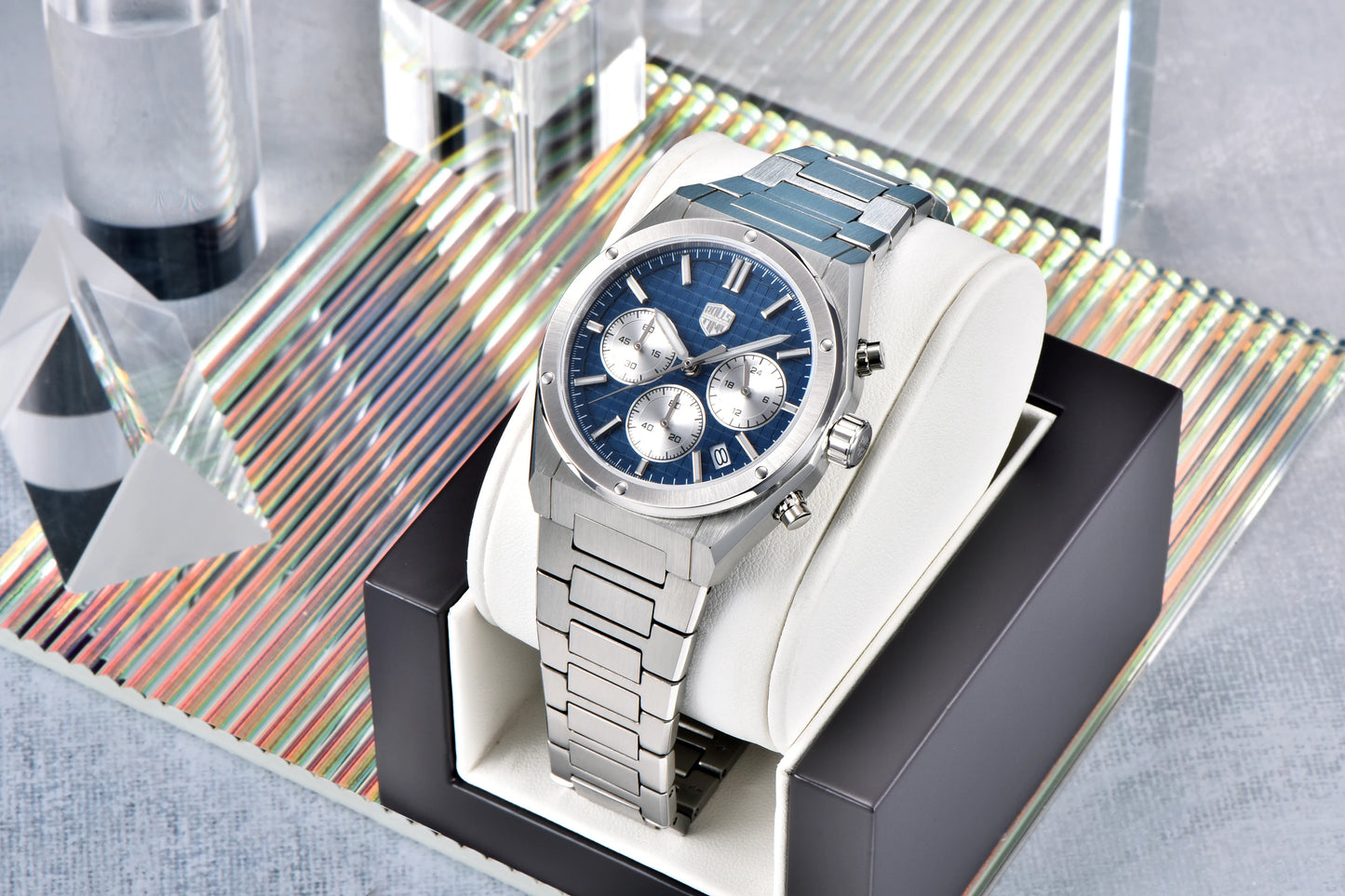 2025 New Engineer Design Rollstimi Chronograph Men's Watch Top Luxury Quartz Watch For Men 316l Stainless Steel Waterproof Watch