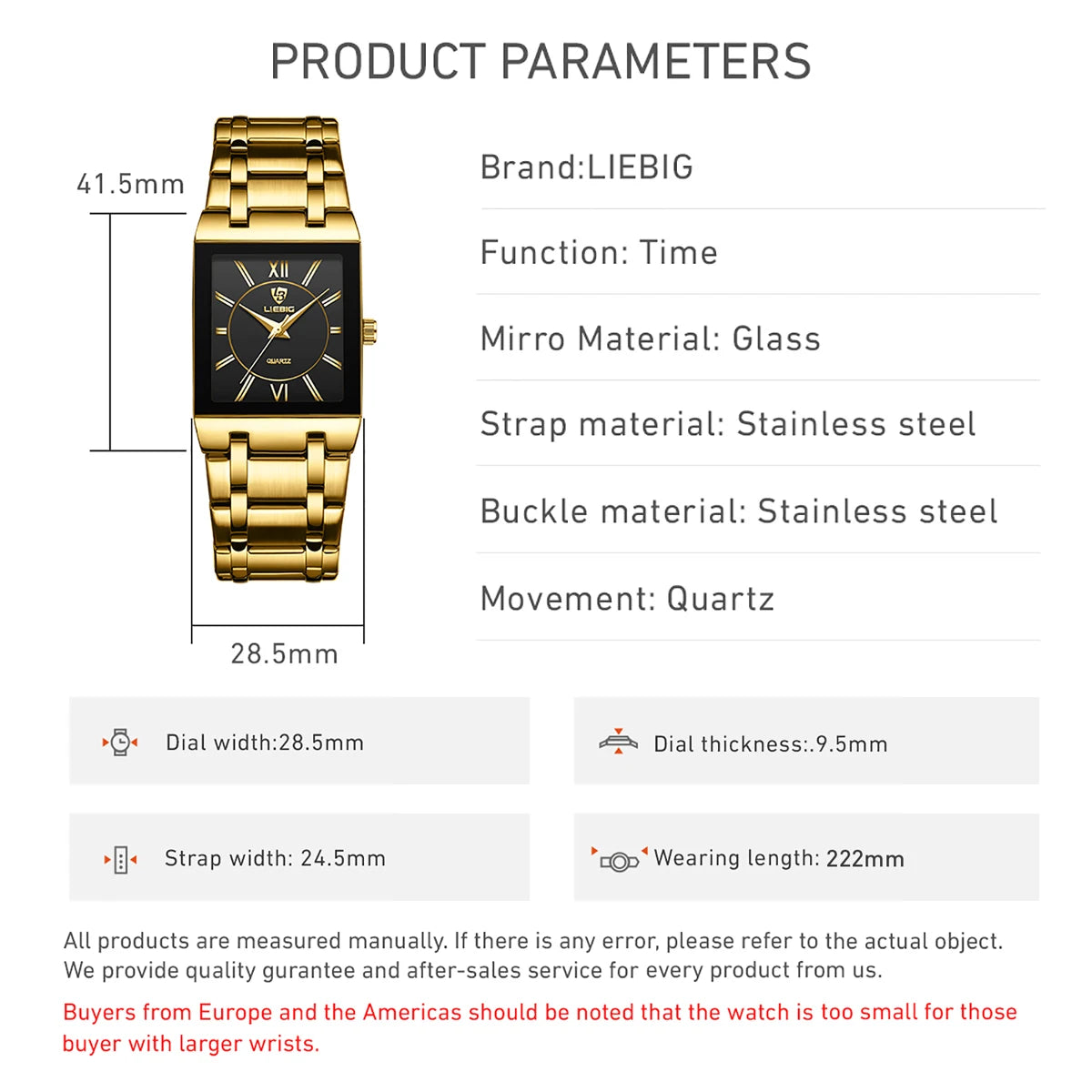 New Mens Watch Luxury Steel Bracelet Gold Quartz movement Waterproof Golden Wristwatches For Woman Watch relogio masculino Clock