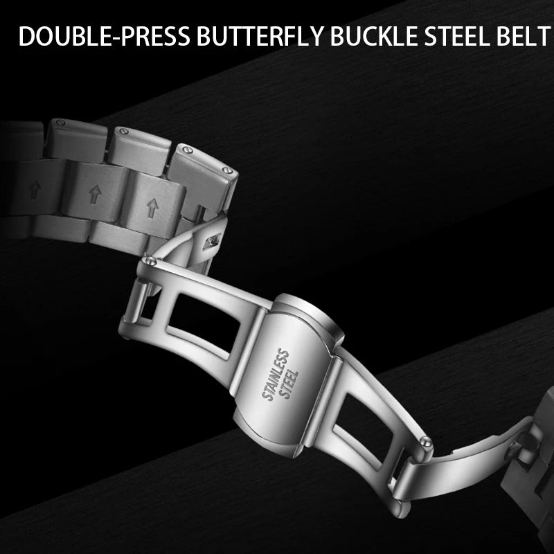 2025 Top Brand Luxury Men Wristwatch Business Waterproof Luminous Alloy Polygonal Case Fashion Quartz Watch Male with Calendar