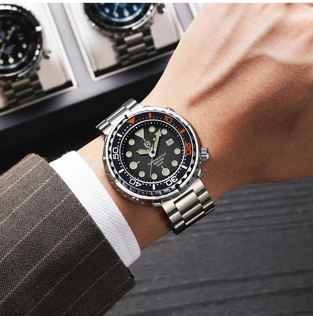 #New Fashion Watch Men Top Brand Luxury Waterproof Luminous Date Clock Sport Watches Mens Quartz Wristwatch Relogio Masculino