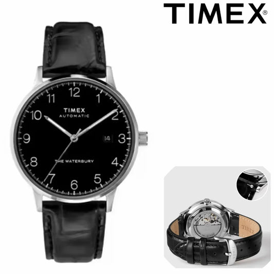 TIMEX Luxury Automatic Watch Automatic Mechanical Watch Male American Stainless Steel Scratch Proof Waterproof Diving Watch
