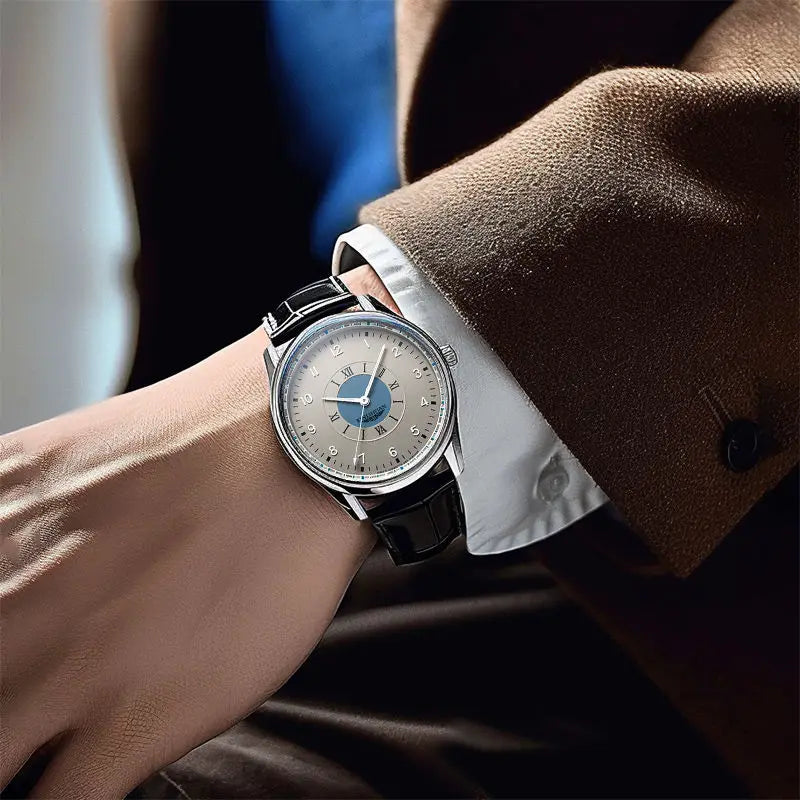 Top Brand Man Wristwatch Luxury Business Waterproof Men Watch For Men Quartz Clock Leather Men's Watches reloj Handsome 2025 New