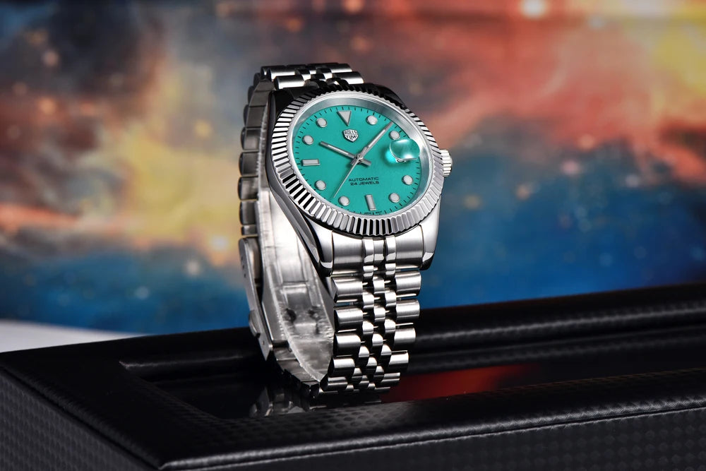 2025 New RollsTimi Men's Watches Mechanical Wristwatches Luminous Dial Automatic Watch For Men Top Luxury AR Sapphire Waterproof