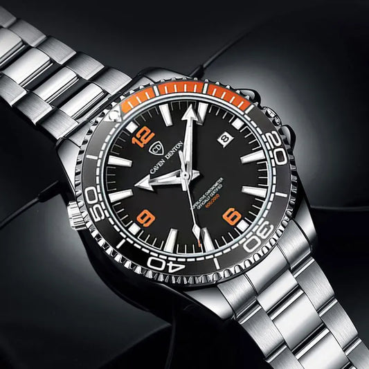 2025 New Top Brand Design Men's Watches Luxury Fashion Multifunctional Dial Quartz Watches Steel Strap Waterproof Men's Watches