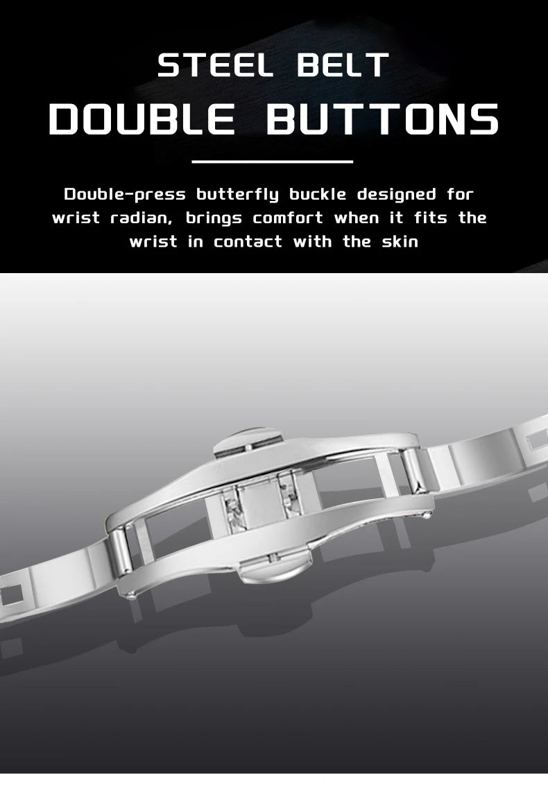 2025 Top Brand Mens Watches Luxury Men Sport Wristwatch Business Waterproof Luminous Fashion Quartz Watch Male with Calendar