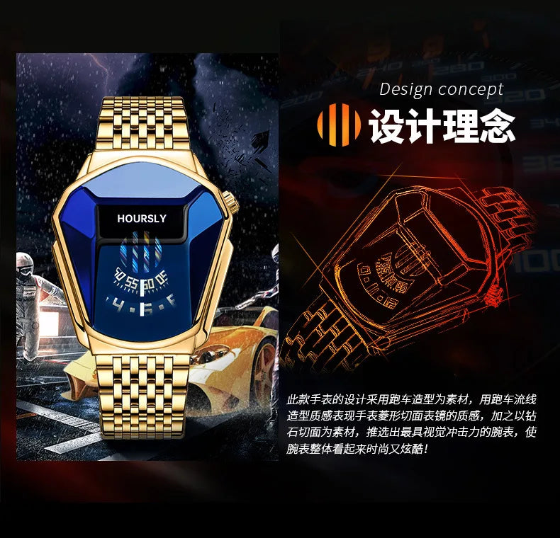 New watches for man Top Luxury Brand Quartz Men’s Watch Sport Waterproof Wrist watches man Relogio Masculino