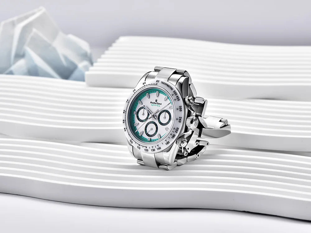 2025 new men's watch mechanical watch for Man RollsTimi top brand fashion automatic watch ceramic bezel stainless steel gift box