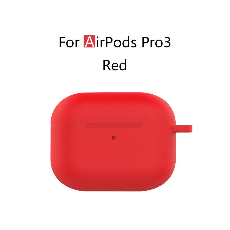 for AirPods Pro 3rd Generation Case Cover Earphone Accessories Soft Silicone Case with Keychain & Cleaning Kit for AirPods Pro 3