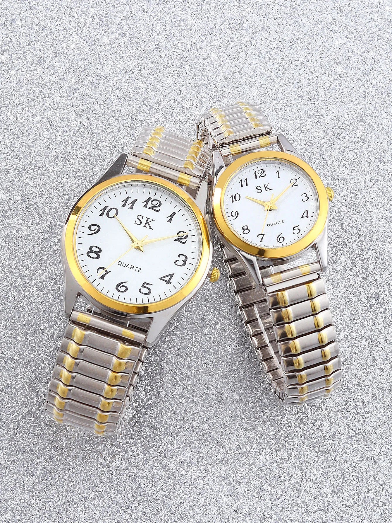 Elegant retro elastic quartz watches Classic Business fashion analog watches a gift for loved ones