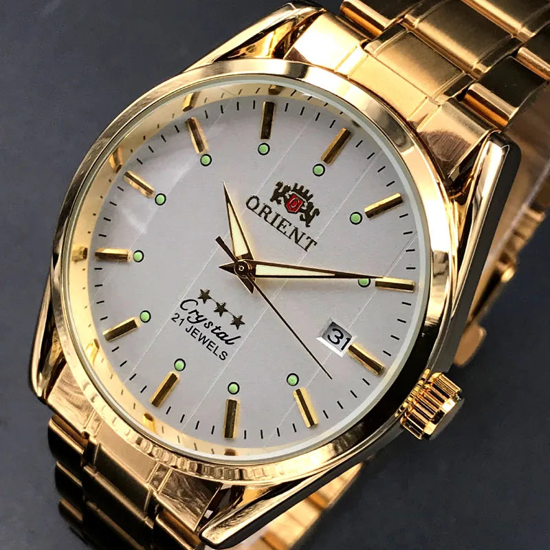 Orient Watches High Quality AAA Clock Brand New Top Men's Watch Luxury Multi-Function All-Steel Automatic Mechanical Tourbillon