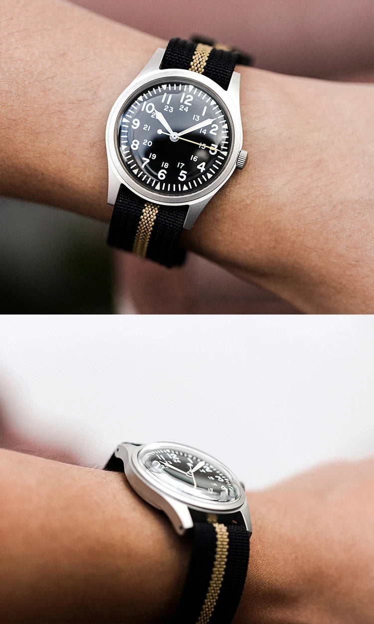 RDUNAE 2024New RA03 Vintage Quartz Watch Personalization man miyota super 2035 waterproof luminous reloj hombre watches for men