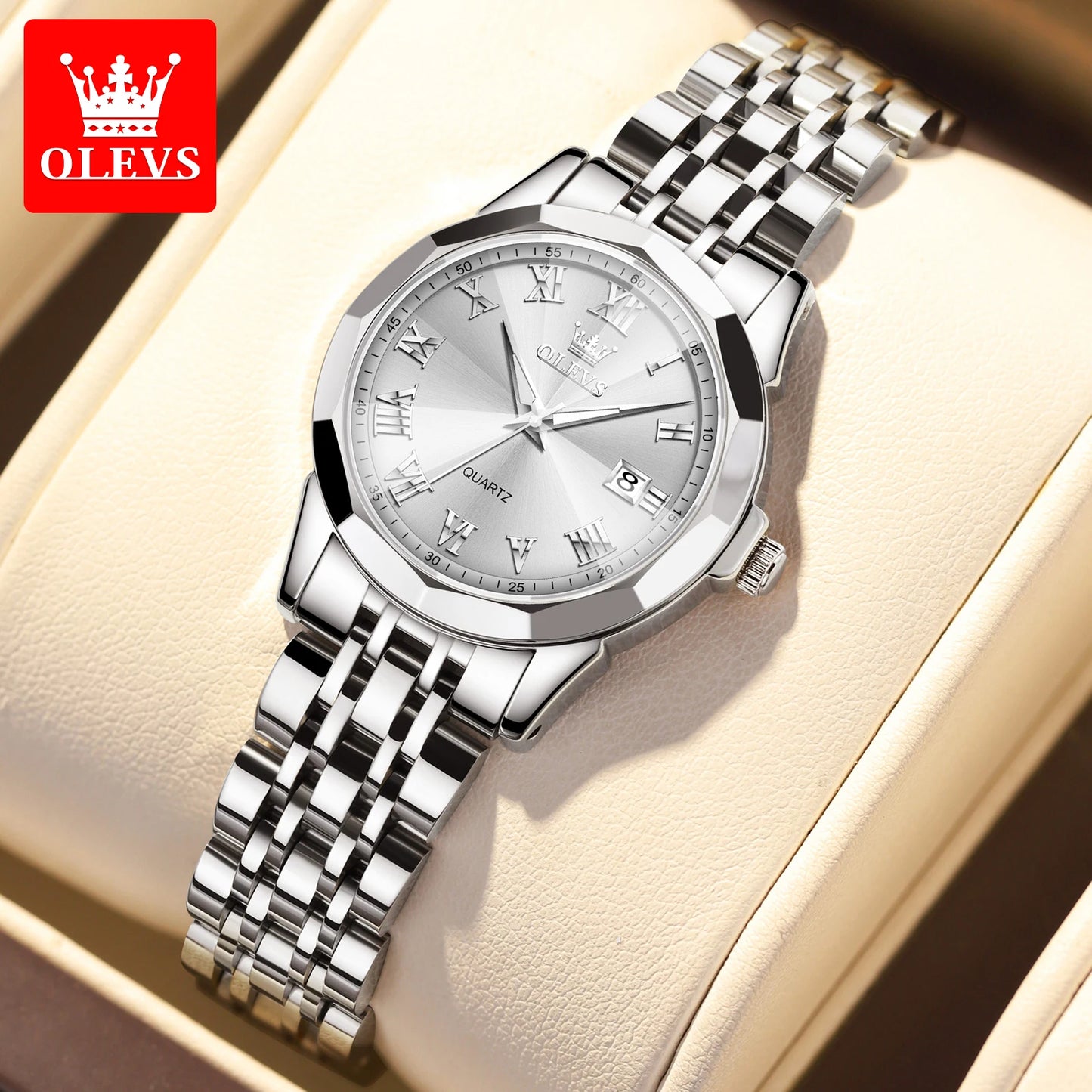 OLEVS Top Brand Original Watch for Women Best Selling Fashion Lady Wrist Watch New Waterproof Luminous Luxury Women Quartz Watch