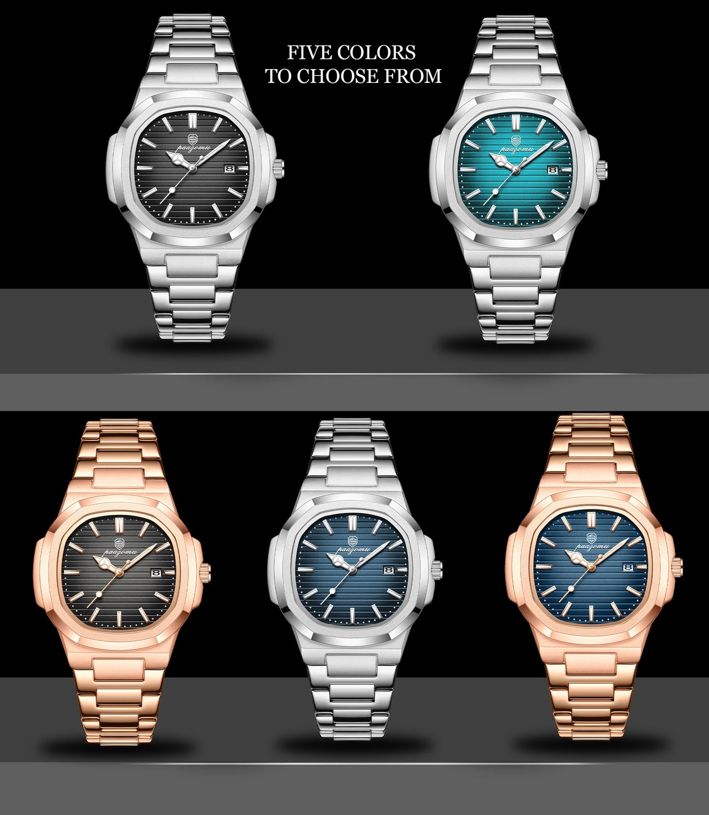 2025 Top Brand Luxury Fashion Diver Watch Men 30ATM Waterproof Date Clock Sport Watches Mens Quartz Wristwatch Relogio Masculino