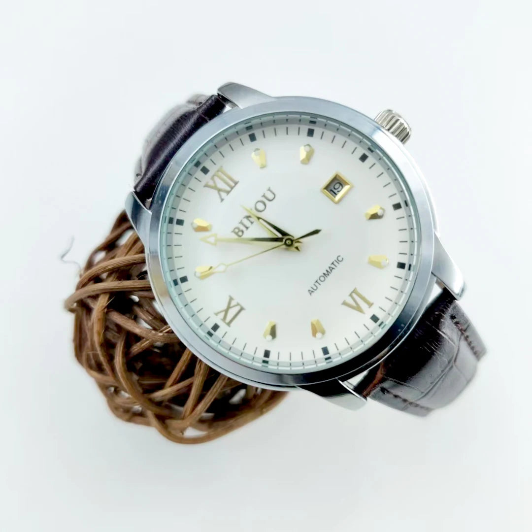 Luxury watches, automatic mechanical watches, premium feel, calendar, design sense, business style, perfect gift