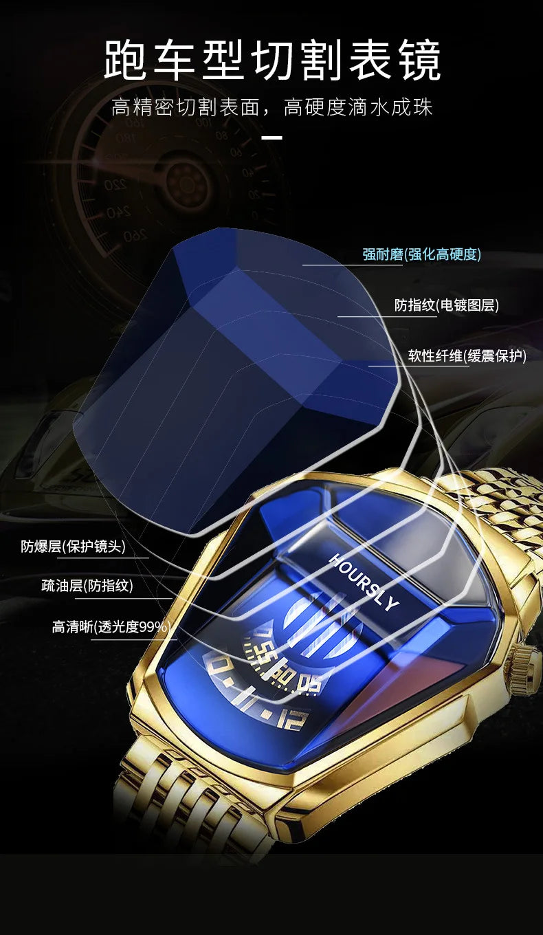 New watches for man Top Luxury Brand Quartz Men’s Watch Sport Waterproof Wrist watches man Relogio Masculino