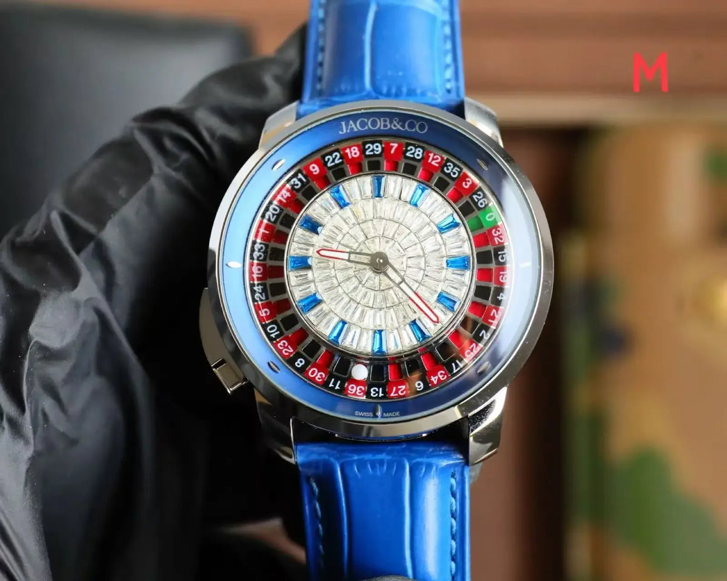 JACO Russian Roulette Watch Limited Edition Mechanical Watch Waterproof High Quality Men's Watch