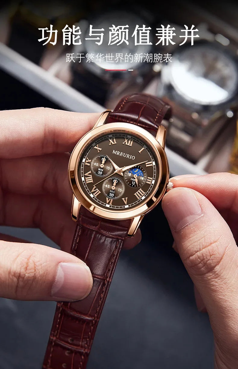 2025 Watches for Men Luxury Clock Casual Watch Quartz Wristwatches Men Best Gifts Cheap Price Relojes Para Hombre Relógio Pulso