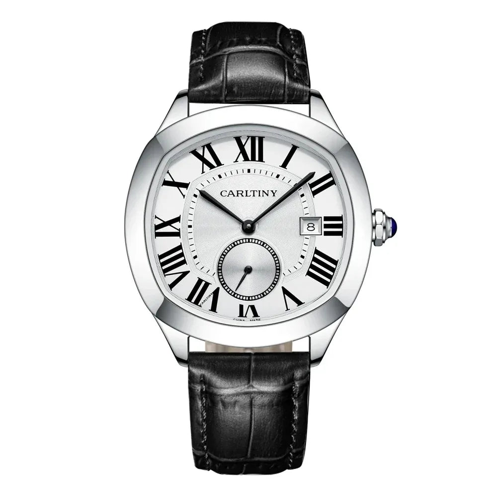 Luxury Watch Automatic Top Brand Men Mechanical Wristwatches CARLTINY Fashion Watches Homage Clocks New 2023 Relojes Para Hombre