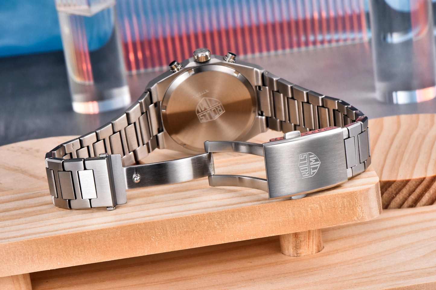 2025 New Engineer Design Rollstimi Chronograph Men's Watch Top Luxury Quartz Watch For Men 316l Stainless Steel Waterproof Watch