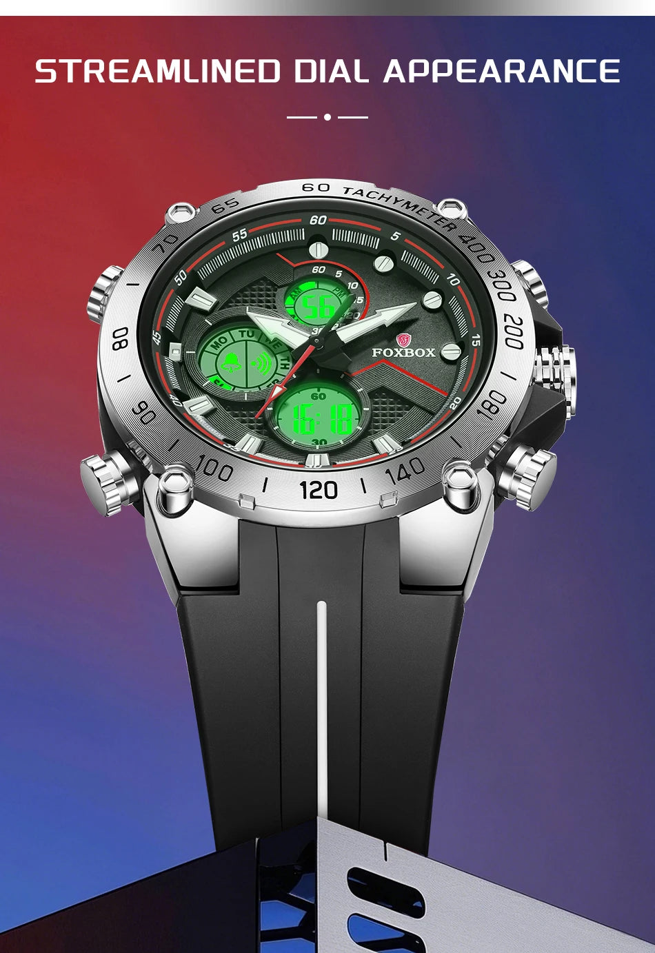 LIGE New Watches Mens Luxury Brand LED Digital Analog Waterproof Quartz Wristwatch Sports Chronograph Clock Relogio Masculino