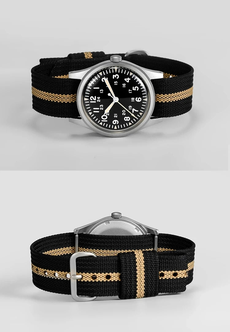 RDUNAE 2024New RA03 Vintage Quartz Watch Personalization man miyota super 2035 waterproof luminous reloj hombre watches for men