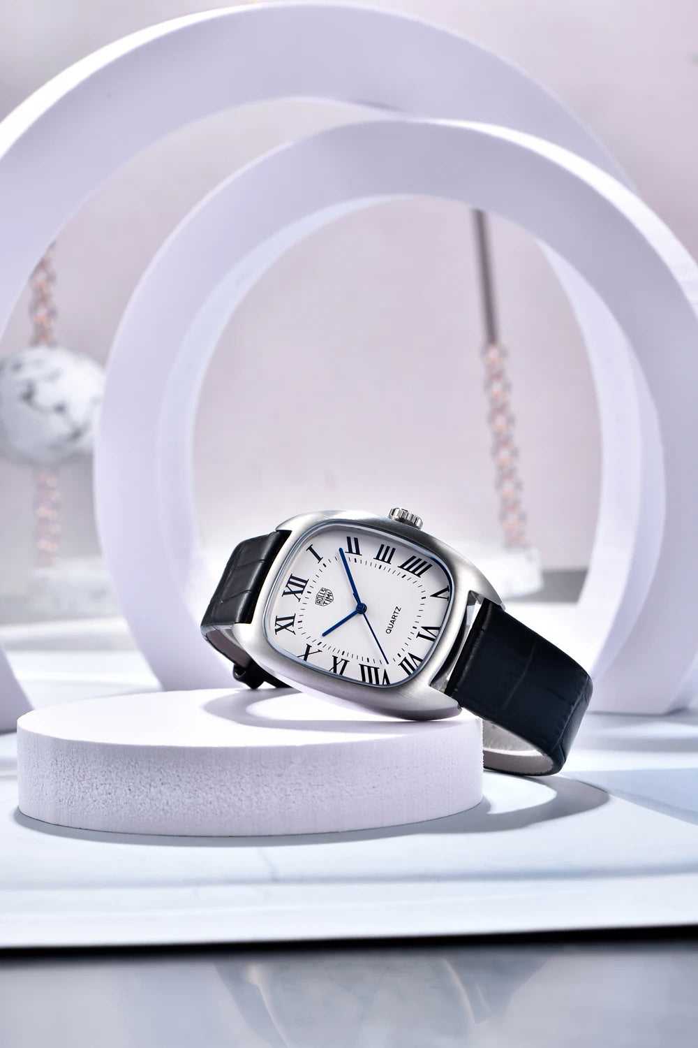 RollsTime 2026 New Mens Watches Top Brand Luxury Man Quartz Watch For Men Waterproof Sports VH31 Wristwatches Leather Clock Gift