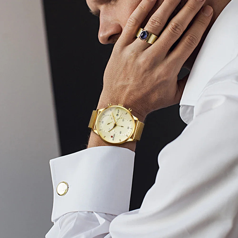 REWARD 82001M Relogios Masculino Business Quartz Fashion Men's Watch Steel Strip Watch Luxury Calendar Watches for Men Часы