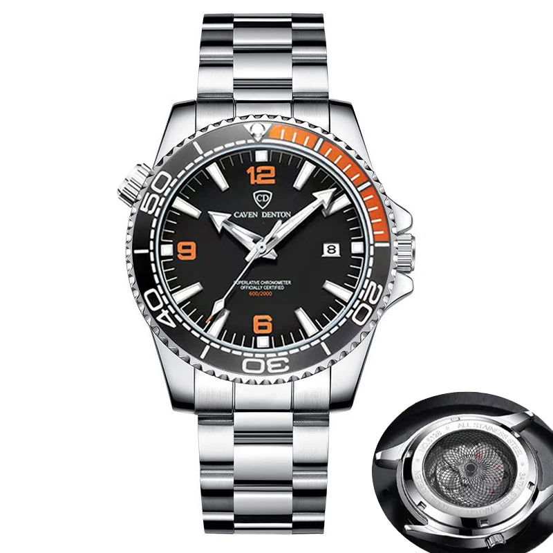 2025 New Top Brand Design Men's Watches Luxury Fashion Multifunctional Dial Quartz Watches Steel Strap Waterproof Men's Watches