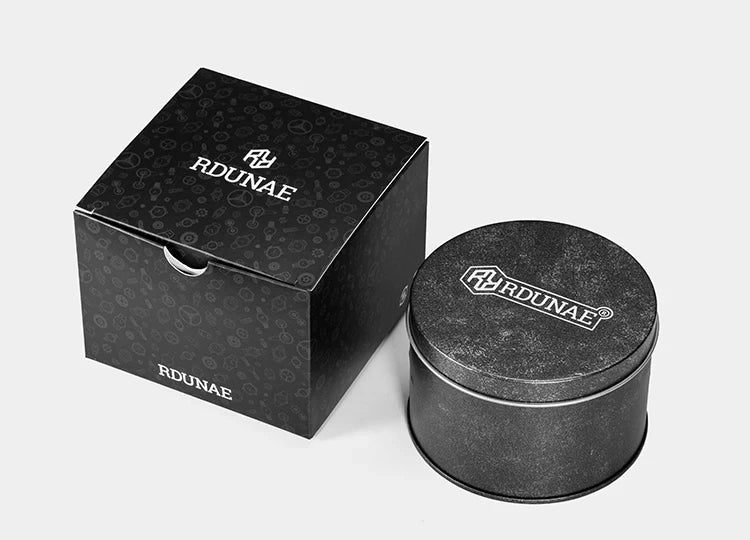 RDUNAE 2024New RA03 Vintage Quartz Watch Personalization man miyota super 2035 waterproof luminous reloj hombre watches for men