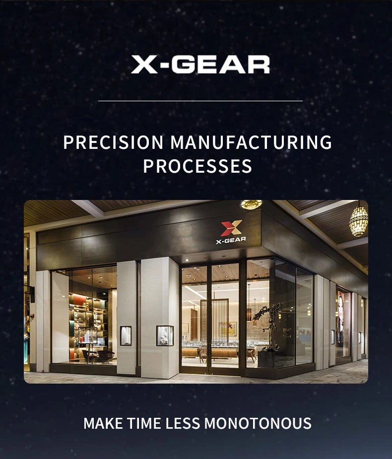 New Luxury Men's Watch – Automatic Mechanical Triple Sub-Dial Six-Hand Water-Resistant Luminous Stainless Steel Wristwatc