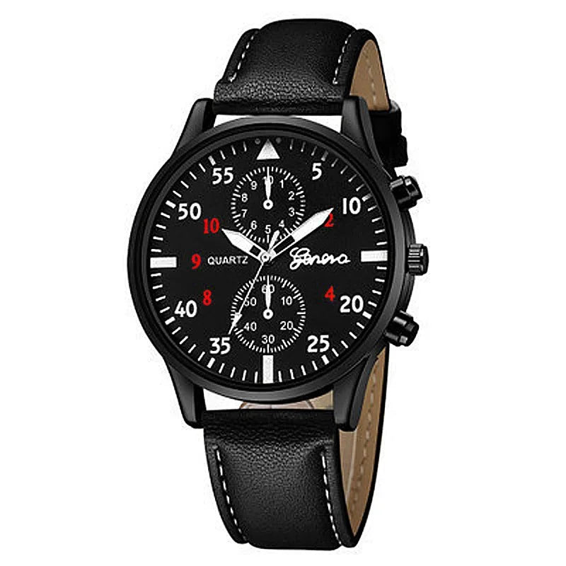 Luxury Men's Watch Fashion Watch For Men Watch Sport Watches Leather Casual Wristwatch Reloj Hombre erkek kol saati