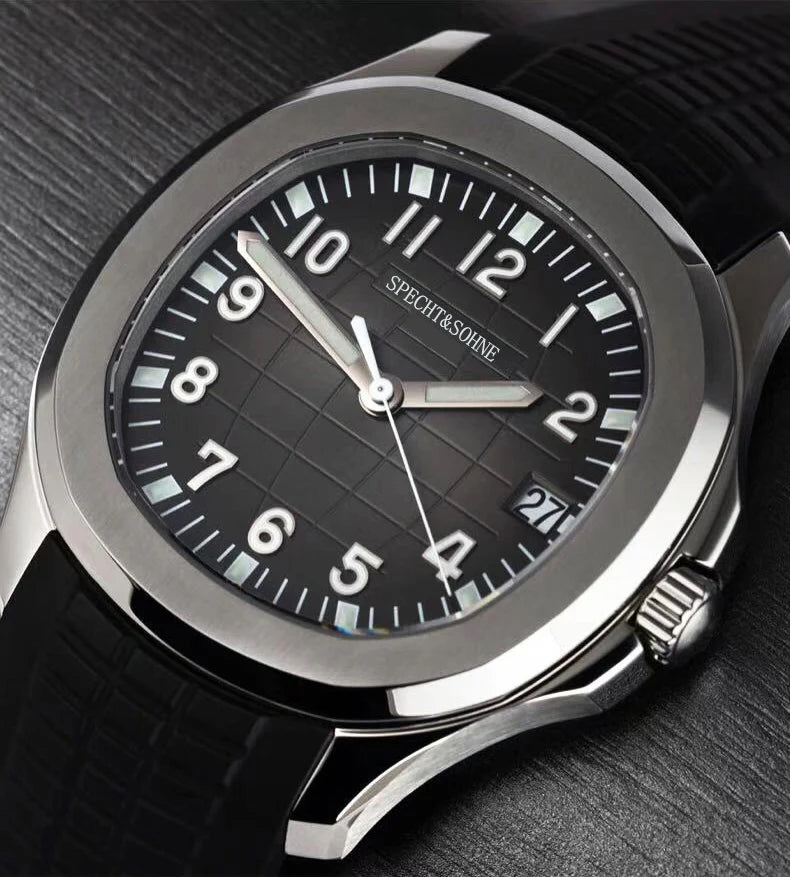 2025 New Arrival Mens Watches Top Brand Luxury Automatic Mechanical Watches Rubber Strap Stainless Steel Watch Relogio Masculino