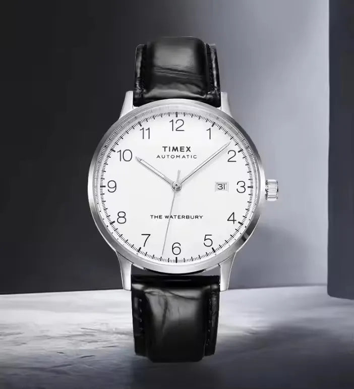 TIMEX Luxury Automatic Watch Automatic Mechanical Watch Male American Stainless Steel Scratch Proof Waterproof Diving Watch