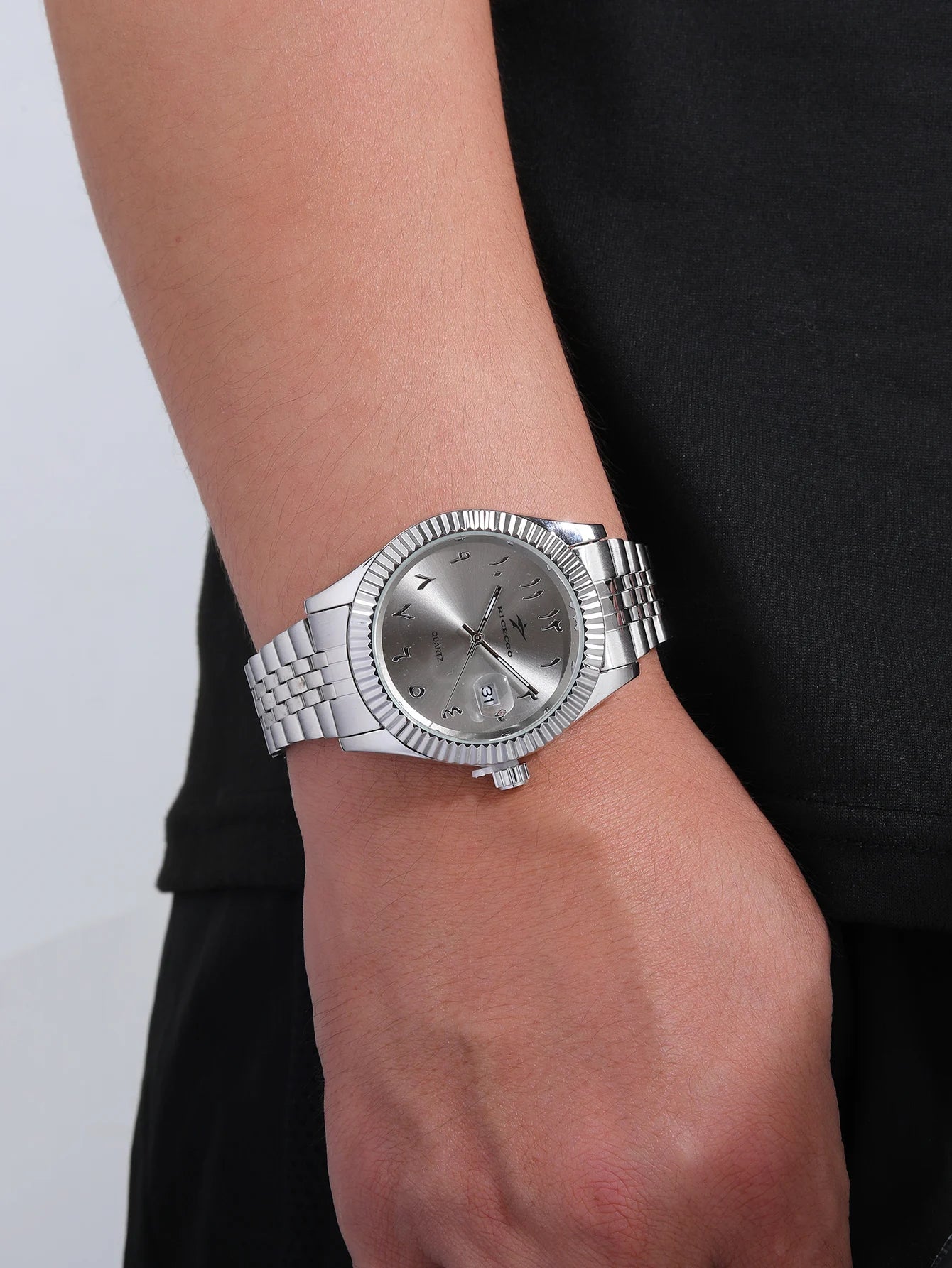 Fashion Men's Watches Date High-end Luxury Casual Sport Clock Classic Business Quartz Male Stainless Steel Wristwatches