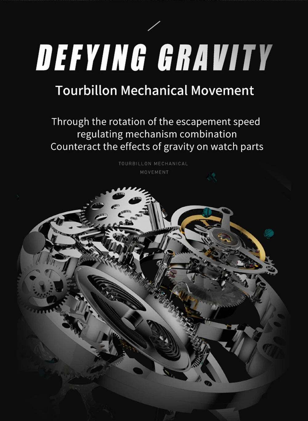 AESOP Tourbillon Luxury Mens Watches Waterproof Male Sports Watch For Men Mechanical Casual WristWatches Relogio Masculino 2025