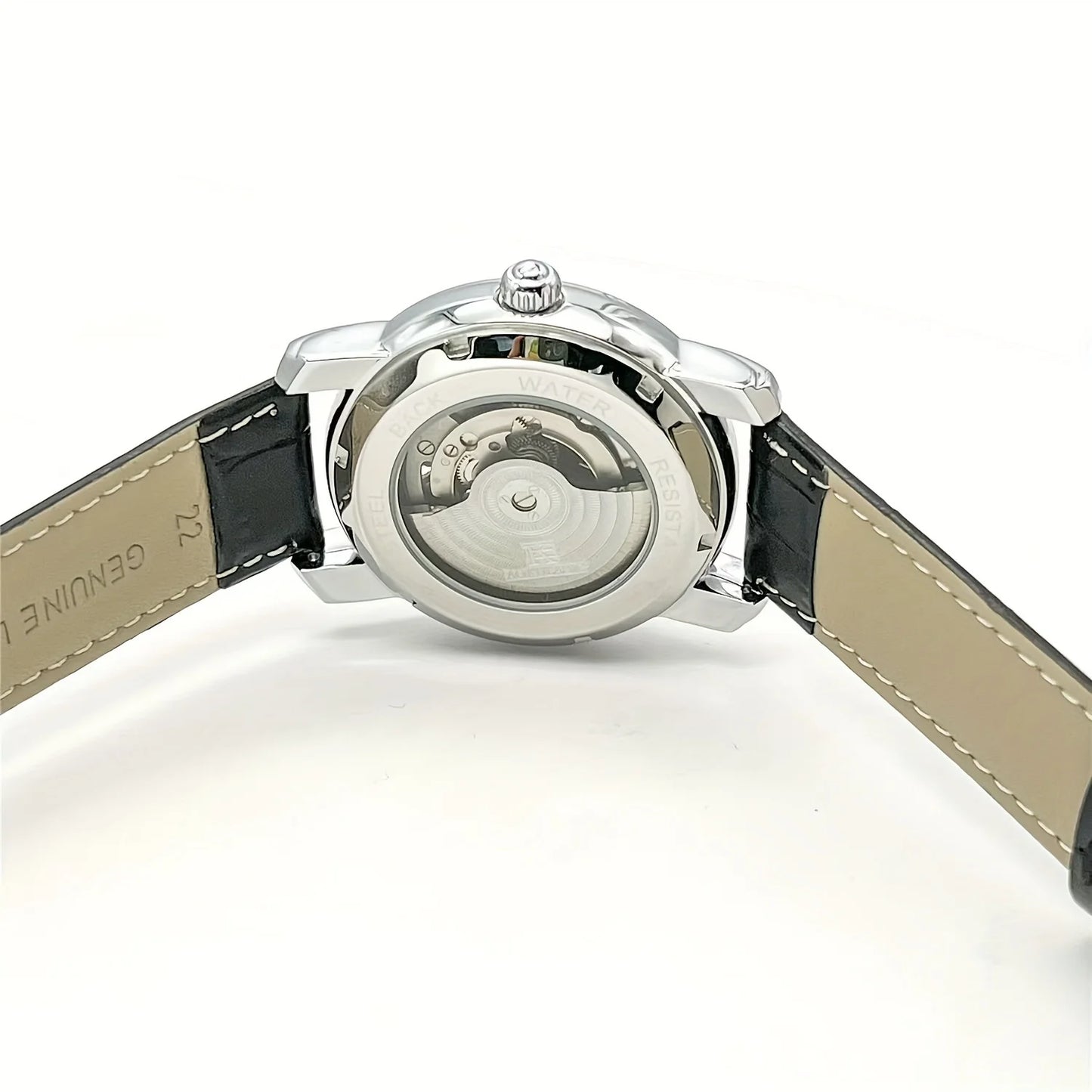 New Mechanical Watch, Fully Automatic, Hollow-Out, Luxurious Men's Watch, High Appearance Value, Cool, Best-Selling Watch for Men, Fashionable Business Casual, Stylish Trendy Men's Wristwatch, Top Choice for Gift-Giving, High