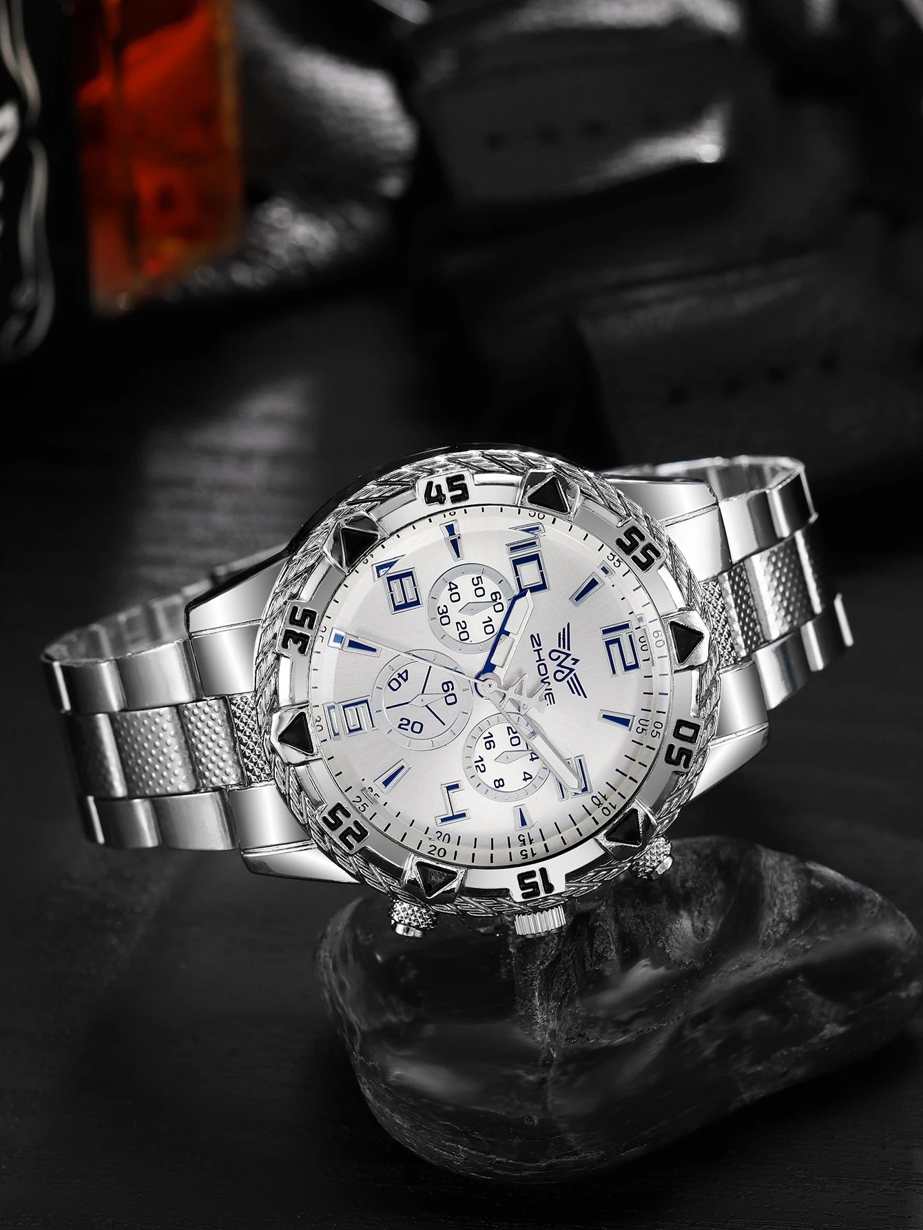 Mens Watches Luxury Brand Watches For Mens Fashion High Quality Luxury Simple WristWatch Business Full Steel Sports Male Clock