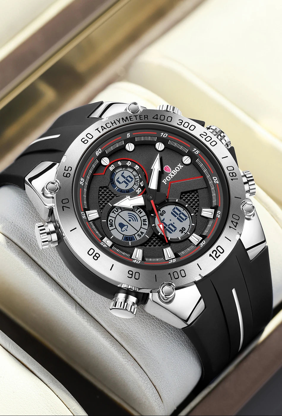 LIGE New Watches Mens Luxury Brand LED Digital Analog Waterproof Quartz Wristwatch Sports Chronograph Clock Relogio Masculino