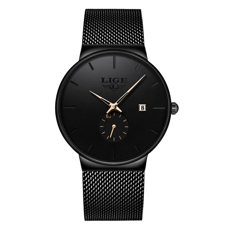 Man Ultra Thin Watches New Men's Watch Luxury Brand Gifts Male Clock Business Quartz Wristwatch Watch For Men Relogio Masculino