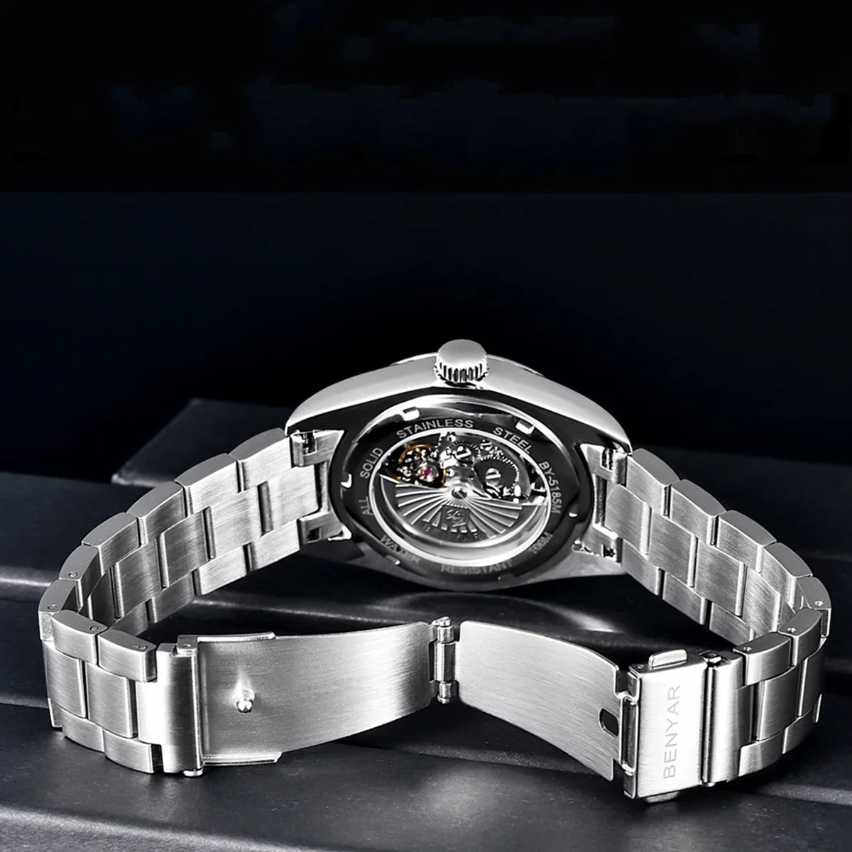 Relojes Hombre 2025 BENYAR New Watches Men Luxury Brand Chronograph Male Sport Watches Waterproof Stainless Steel Quartz Watch