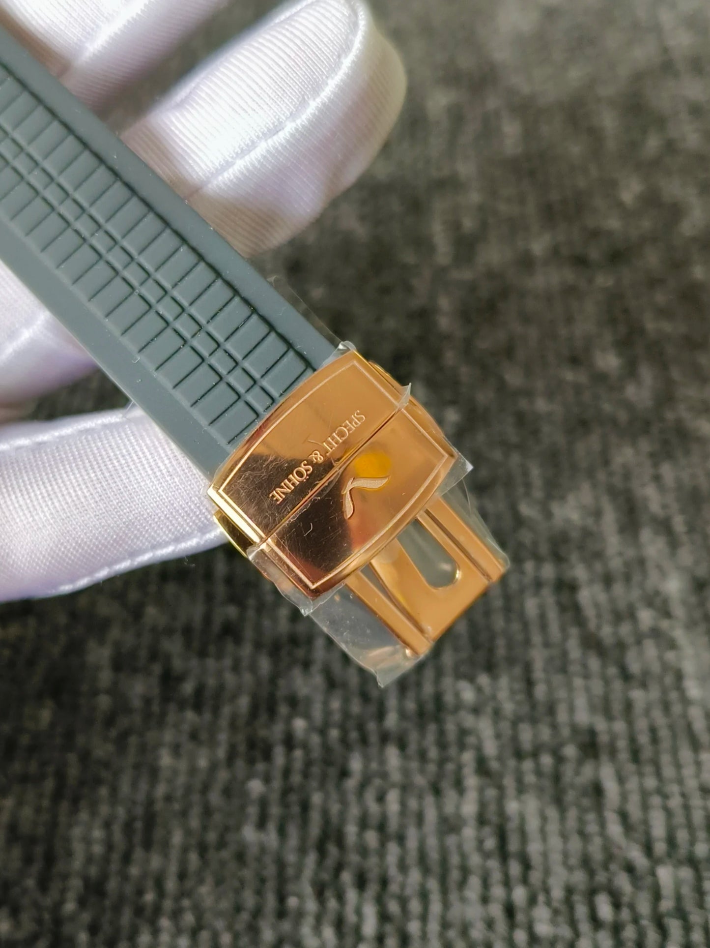 Specht&Sohne Luxury Fashion Business Sports Men's Watch Miyota8215 Motor Waterproof Luminous Grey  Tape Watch Relogio Masculino