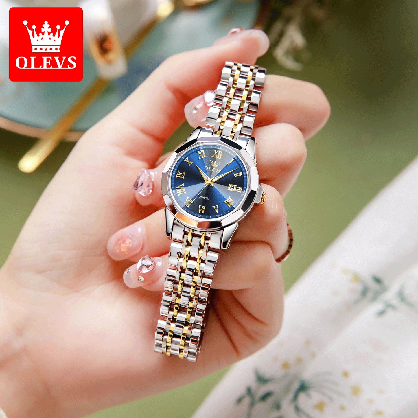 OLEVS Top Brand Original Watch for Women Best Selling Fashion Lady Wrist Watch New Waterproof Luminous Luxury Women Quartz Watch