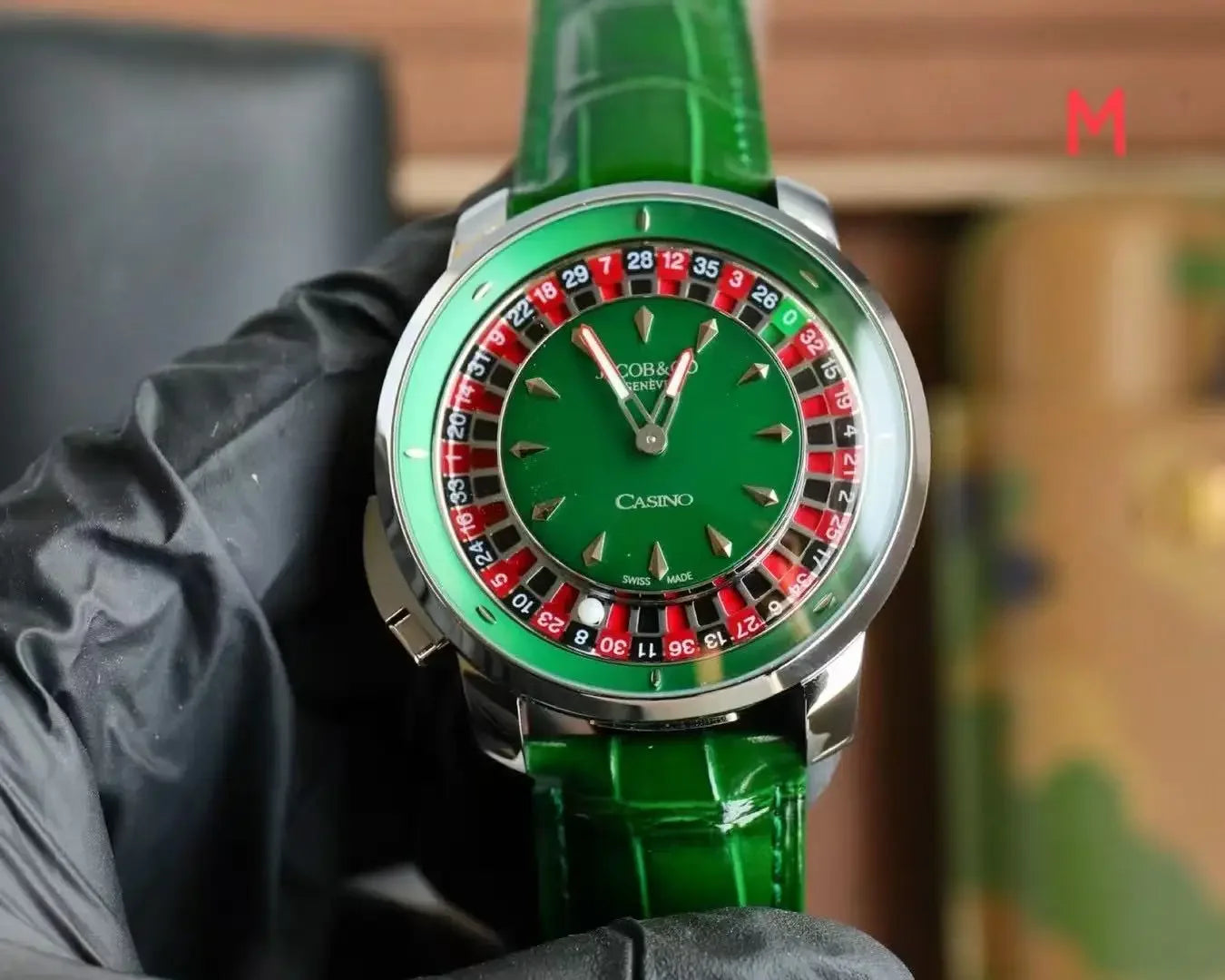 JACO Russian Roulette Watch Limited Edition Mechanical Watch Waterproof High Quality Men's Watch