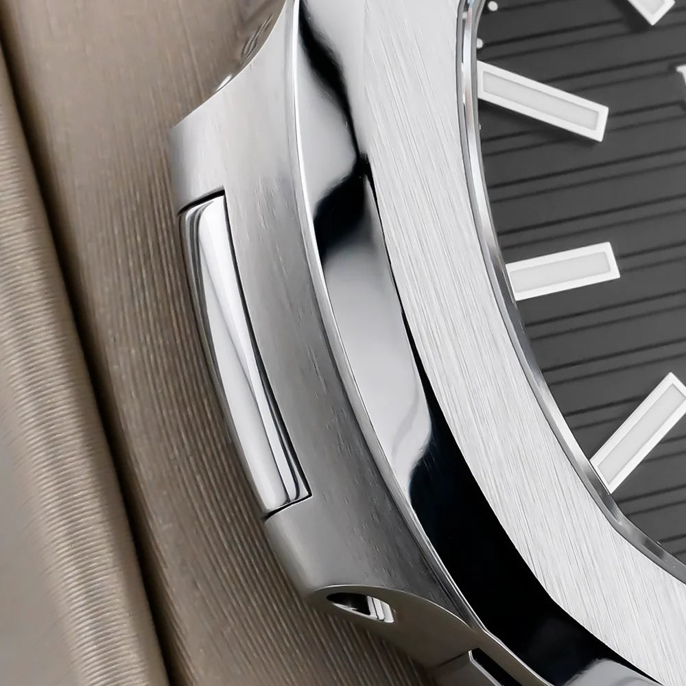 ROKATIE 2024 Luxury 9015 Japanese Movement Stainless Steel Watch 38mm Case Luminous Feature Day 50m Waterproof Watches for men