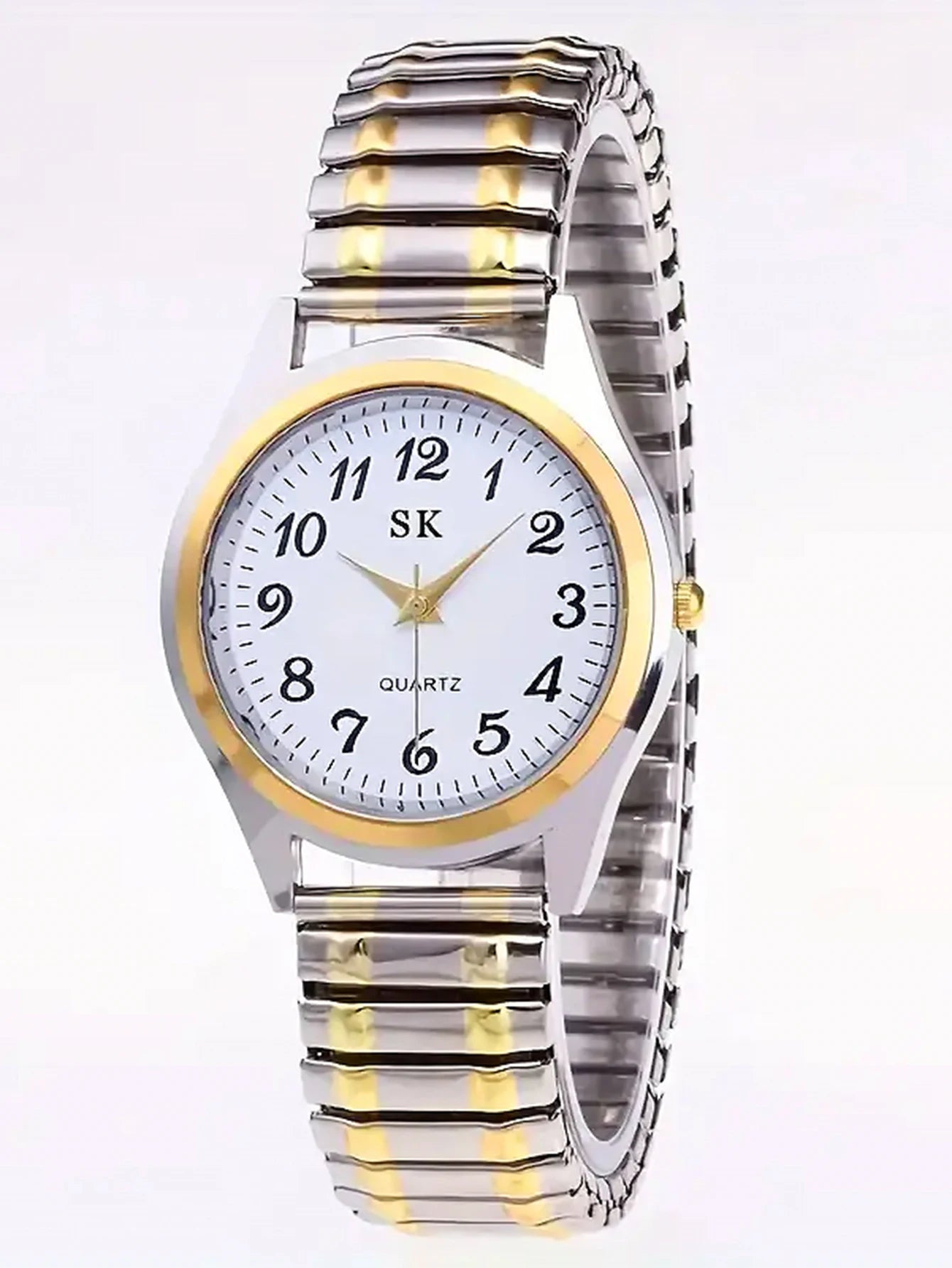Elegant retro elastic quartz watches Classic Business fashion analog watches a gift for loved ones
