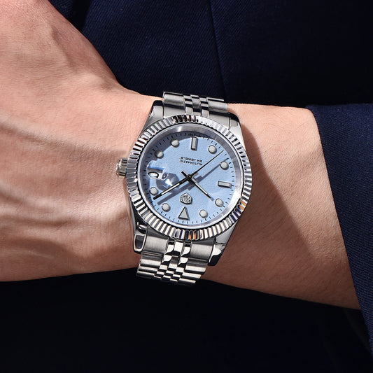 2025 New RollsTimi Men's Watches Mechanical Wristwatches Luminous Dial Automatic Watch For Men Top Luxury AR Sapphire Waterproof